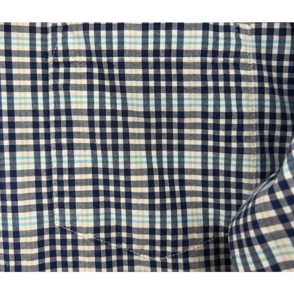 J.Crew Men Plaid Secret Wash Cotton Long Sleeve Casual Shirt Size M - Picture 3 of 6